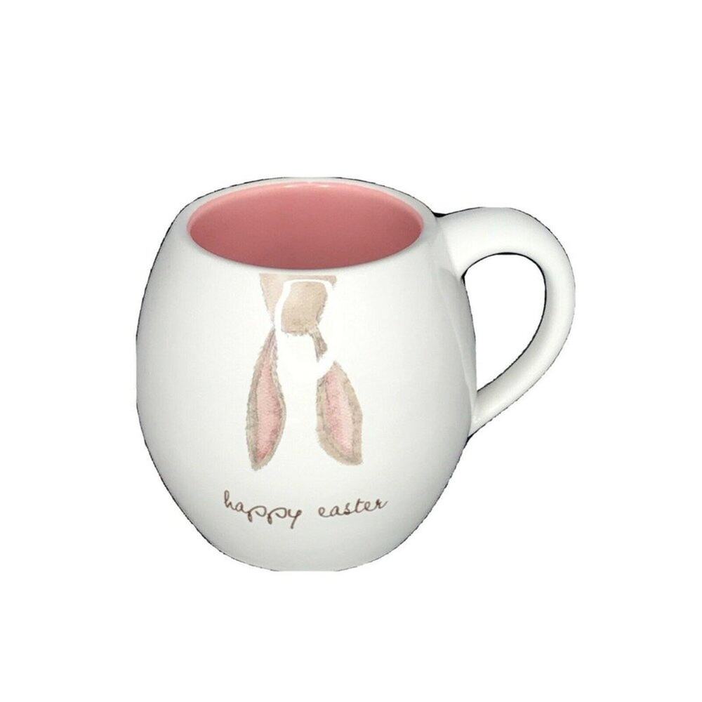 Rae Dunn Happy Easter coffee mug bunny NEW
